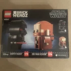 LEGO BrickHeadz Star Wars Obi-Wan Kenobi & Darth Vader 40547 New Sealed