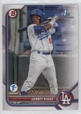 2022 Bowman 1st Edition Jorbit Vivas #BPPF-24 0x5t