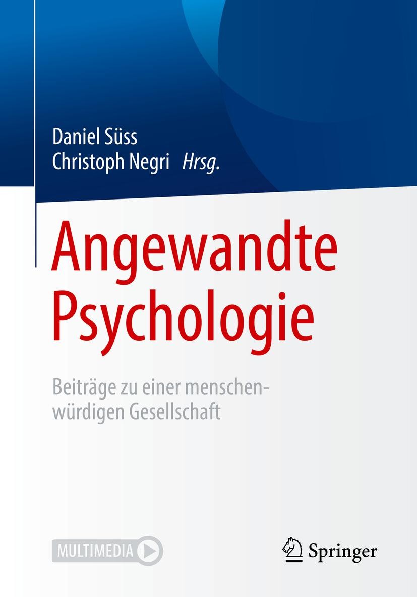 Angewandte Psychologie Daniel Süss