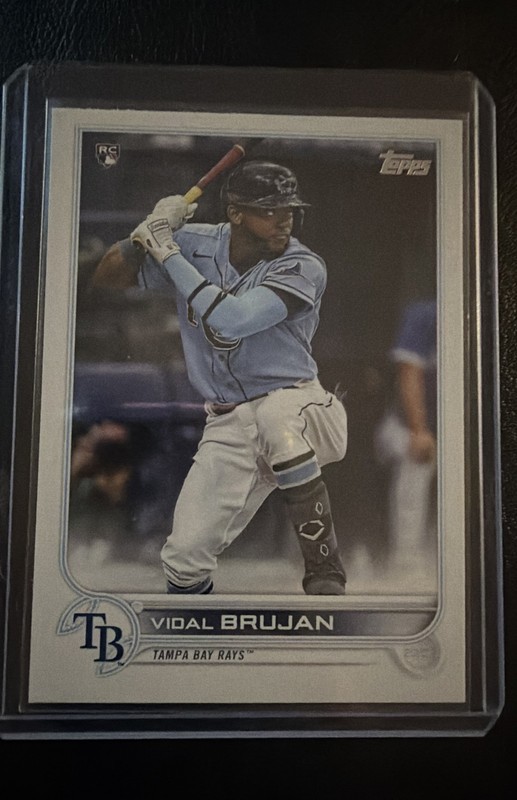 2022 Topps Series 1 - Vidal Brujan #25 (RC)