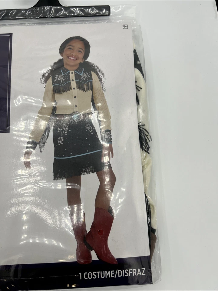 Cowgirl Western Dress Up Halloween Child Costume Cosplay New Child Small Modern. - Image 2 of 4