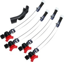 Fuel Filler Hose Kit For Motorsport Sportsman Containers - 4 Pack