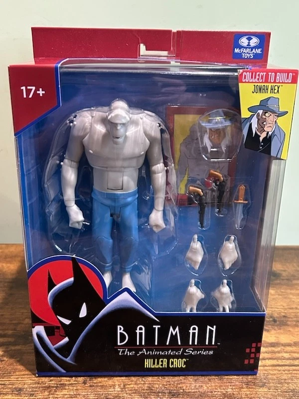 McFarlane Jonah Hex BAF Batman la Serie Animada 4 JUEGO DE FIGURAS Fantasma Gris Lote Foto 4 de 4