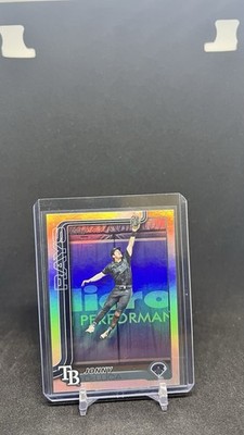 2025 Topps Series 2 Johnny Deluca Rainbow Foilboard #516 Tampa Bay Rays