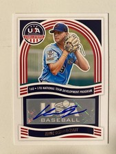 2024 Panini Stars and Stripes Kruz Schoolcraft NTS-KS Auto Baseball Card