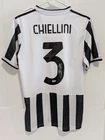Giorgio Chiellini Signed Juventus FC Home Soccer Jersey #3 with Beckett Witness