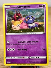 Sword & Shield Promo Galarian Slowpoke SWSH126 Promo Pokemon (Cosmos Holo) LP on eBay