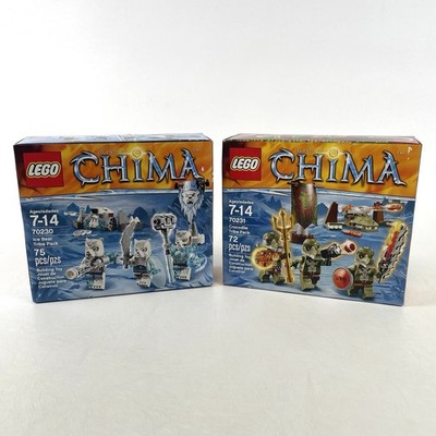 Crocodile riddim 4枚Set ジャパレゲ 🔥LEGO Legends of Chima Crocodile & Ice Bear Tribe Pack Set 70230