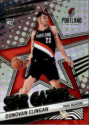 2024-25 Panini Revolution Star Gazing #20 Donovan Clingan TRAIL