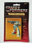 1985 Transformers Hasbro Action Cards Megatron #97 On Top Unopened Sealed Pack