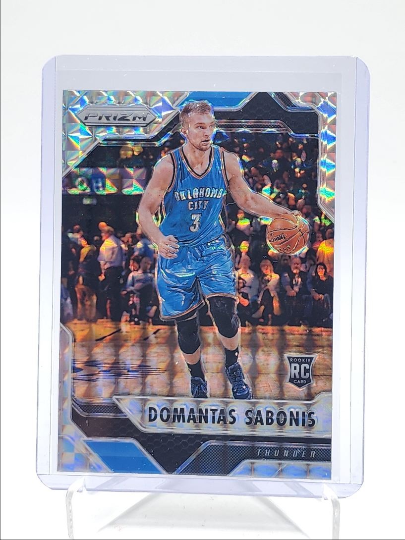 DOMANTAS SABONIS 2016-17 PANINI PRIZM MOSAIC ROOKIE THUNDER RC Q5515