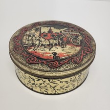 Vintage Horse Carrage Fruit Cake Tin