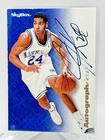 SkyBox 1996-97 Skybox Premium Autographics Jim Jackson Blue Ink Auto Mavericks