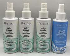 4PK Pacifica Salty Waves Beachy Texture Spray 4 FL OZ Each FAST SHIP READ