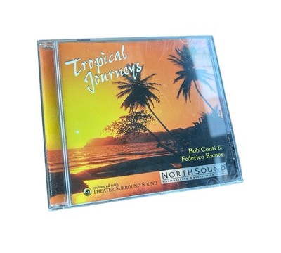 Vintage Tropical Journeys Theater Surround Luau PartyNature Beach Sounds CD READ