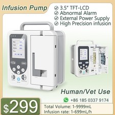 Real-time alarm Infusion Pump Human / Vet Use Rechargable battery
