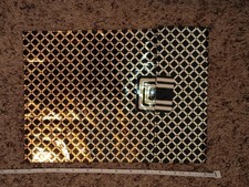 MAC Cosmetics Makeup Sale Slim Gift Bag Empty Black Gold Limited Edition