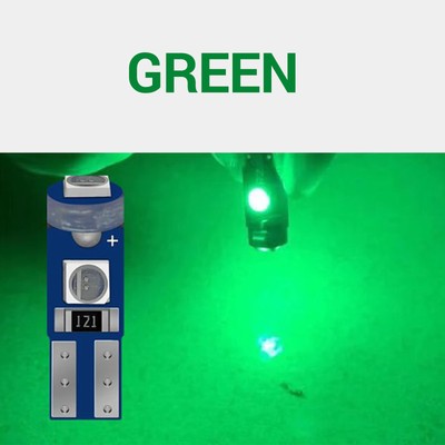 5-50PCS T5 74 37 3SMD Car LED Instrument Panel Dash Dashboard Gauge Light Bulb