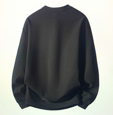 Damen Pullover Schwarz Langarm Unifarben Klas...