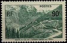 FRANCE 1937 COL DE L'ISERAN  n° 358  neuf ★★ luxe / MNH (A)
