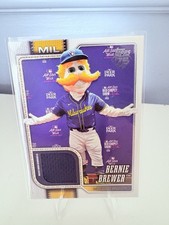 2026 Topps Series 1 Celebration Bernie Brewer Mascot Relic Milwaukee Brewers