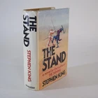 THE STAND - Stephen King - Book Club Edition 1978 Dust Jacket - Gutter Code U1