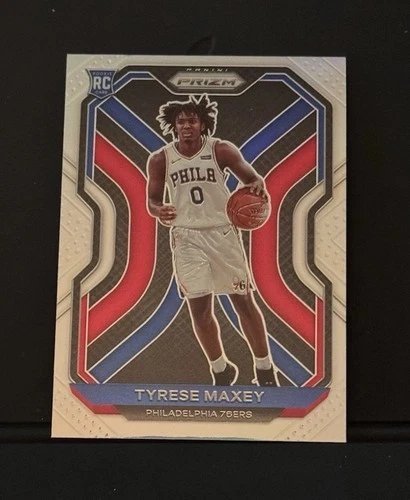 2020-21 Panini Prizm - Tyrese Maxey #256 Silver Prizm (RC)