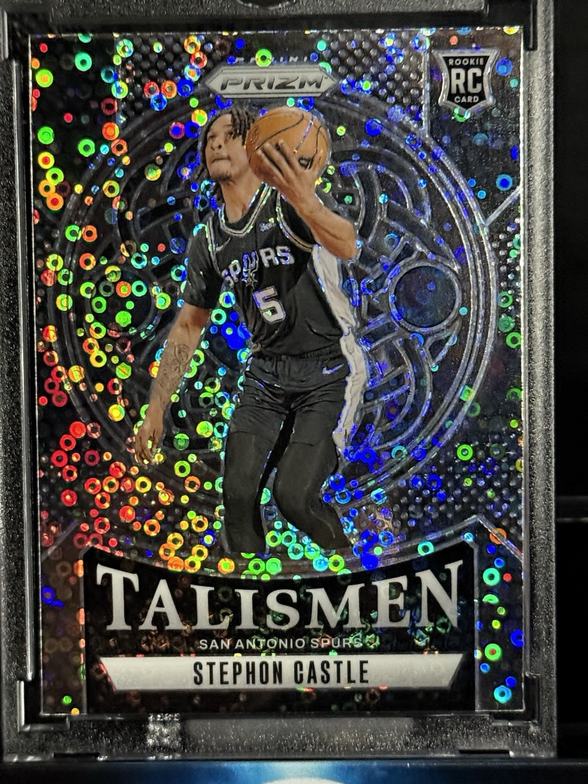 2024-25 PANINI PRIZM #14 TALISMEN FAST BREAK PRIZM STEPHON CASTLE (RC,SSP)