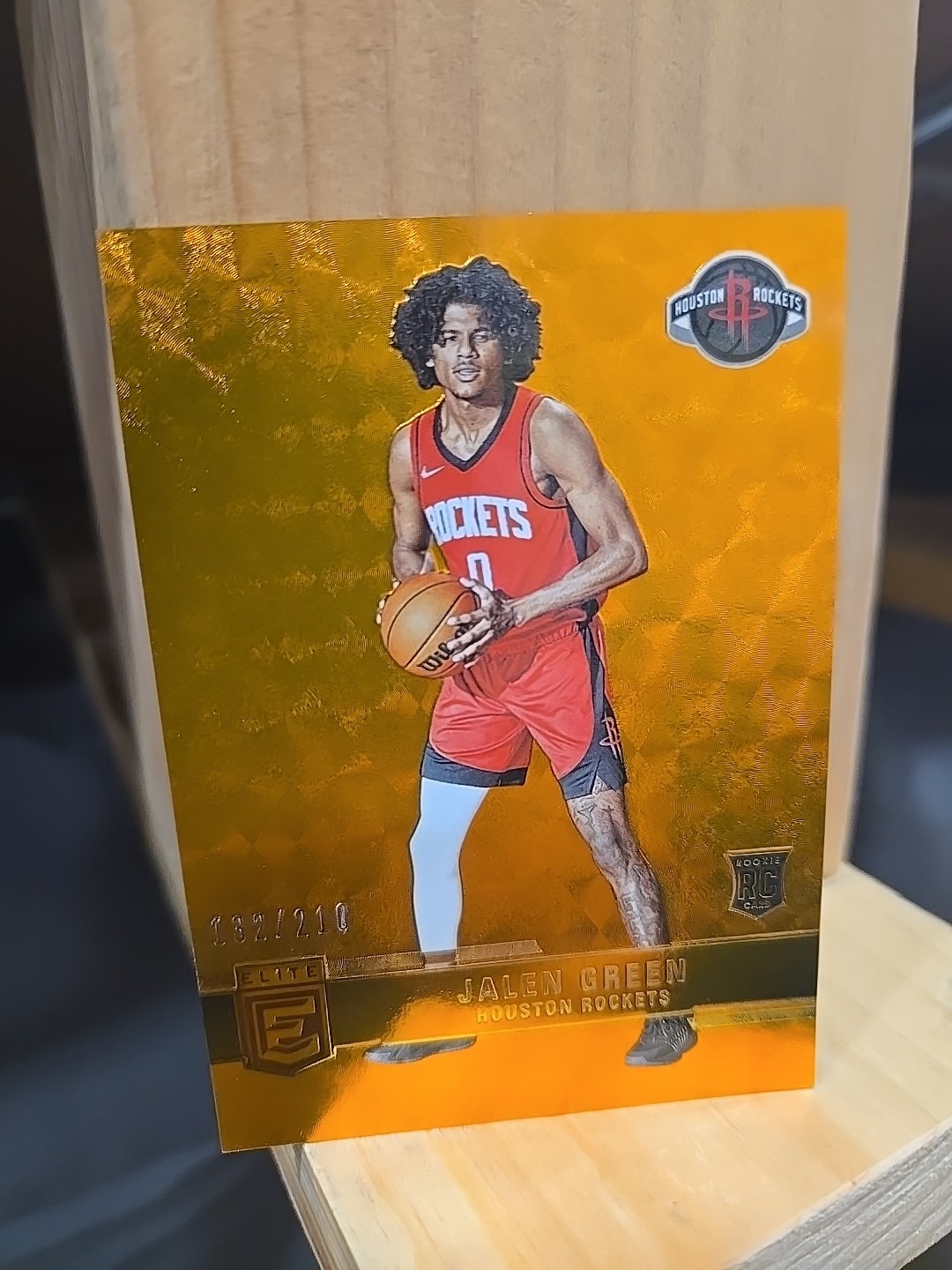 2021 Donruss Elite Jalen Green 132/210 Orange #247 RC