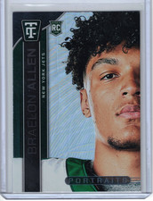 2024 Totally Certified Braelon Allen Portraits Mirror Rookie Card RC