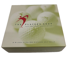 Wilson Ultra 500 Distance Golf Balls 9 Pack The Players Shop Hudson's NOS Vtg