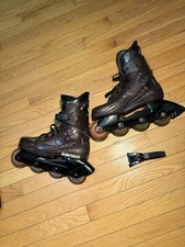 Vintage 1990  s Rollerblades Macroblade ES Purple Inline Skates