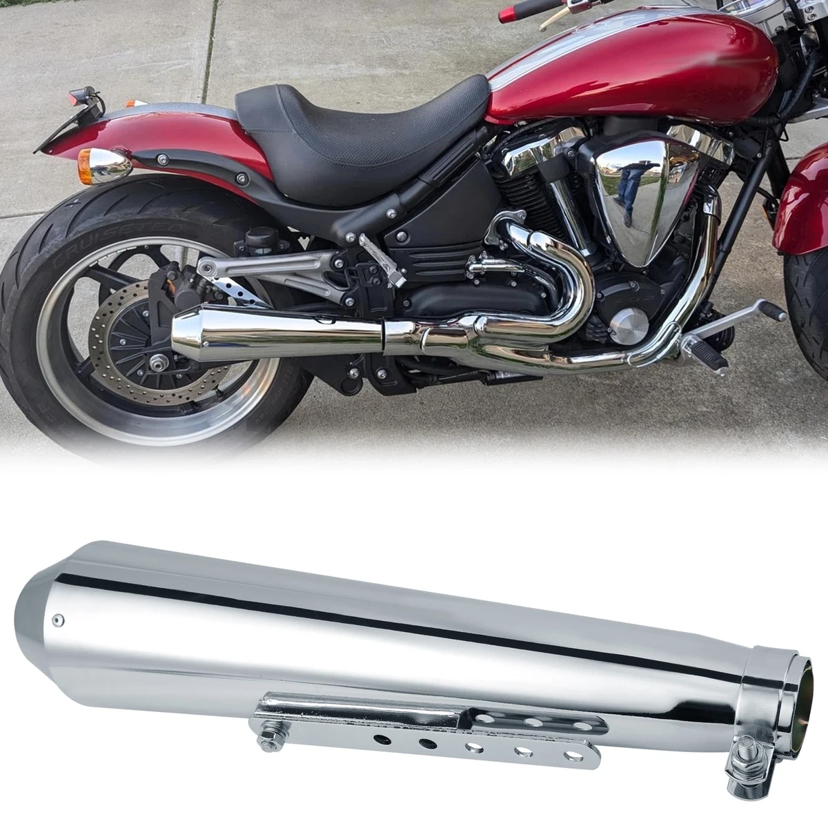 Las mejores ofertas en Tubos de escape de la motocicleta y partes