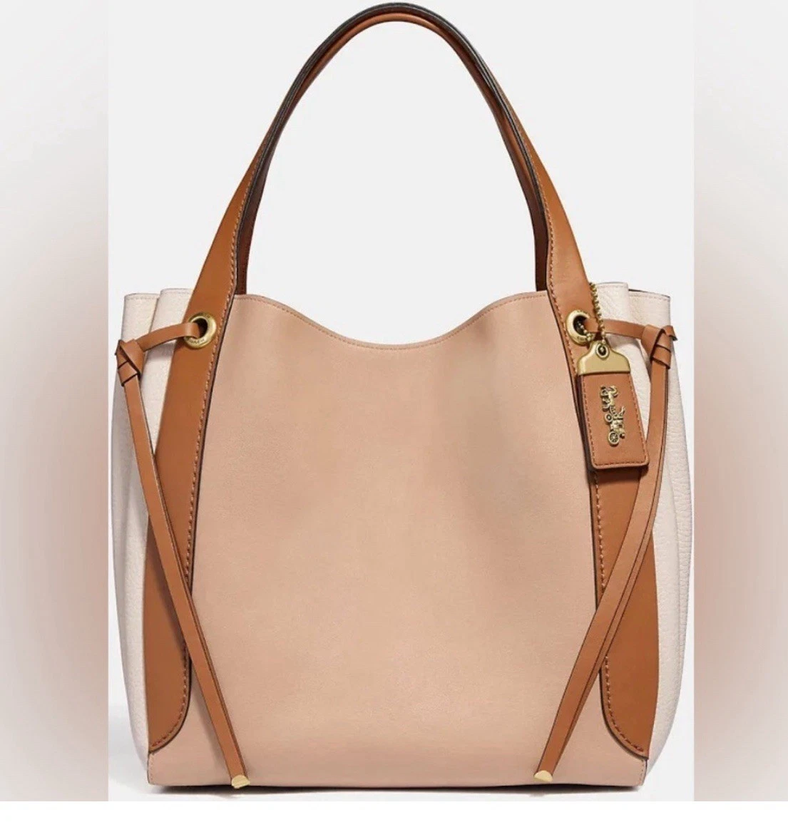 Coach Colorblock Hobo Handbags & Bags Leather Exterior for Women
