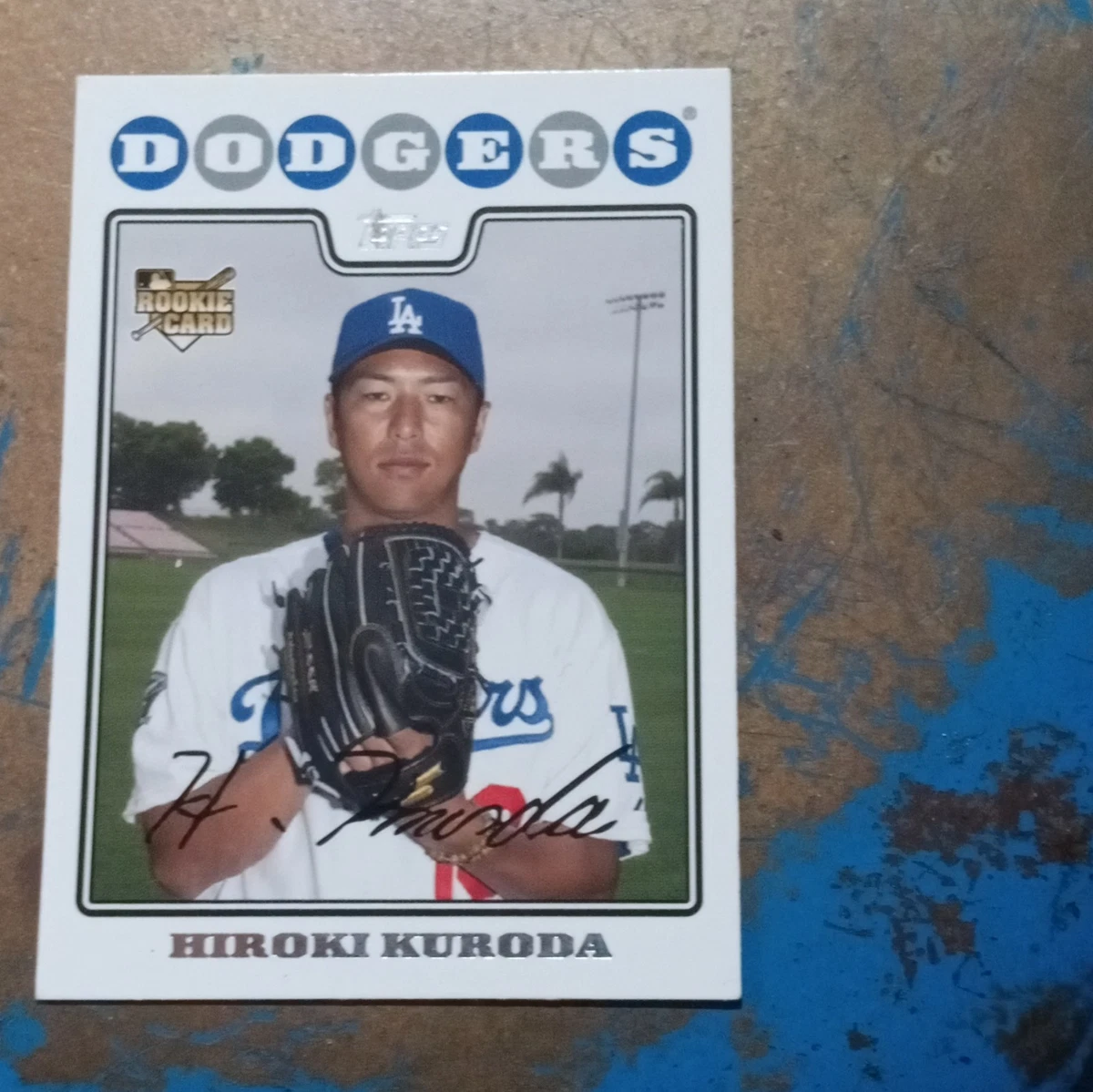 Hiroki Kuroda Baseball Autographed Sports Trading Cards