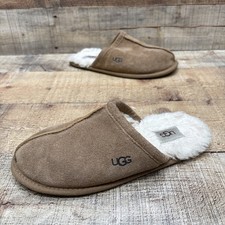 Ugg Women s Slipper Slides Tan Suede 1115139 Size 7