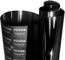 Vinyl Car Wrap Film 6ft x 5ft Gloss Piano Black VViViD Ultra Premium vehicle