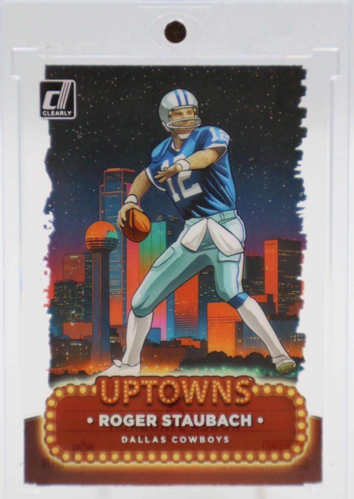 2024 Clearly Donruss UPTOWNS - Roger Staubach #19 SSP Case Hit