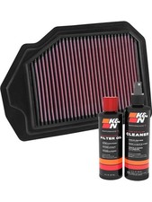 K&N Air Filter 33-5019 + Recharge Kit fits Genesis G80 3.8 GDI