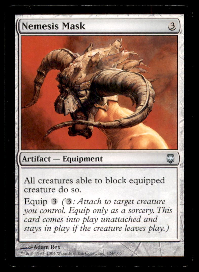 Nemesis Mask LP Light Play Darksteel MTG [5582]
