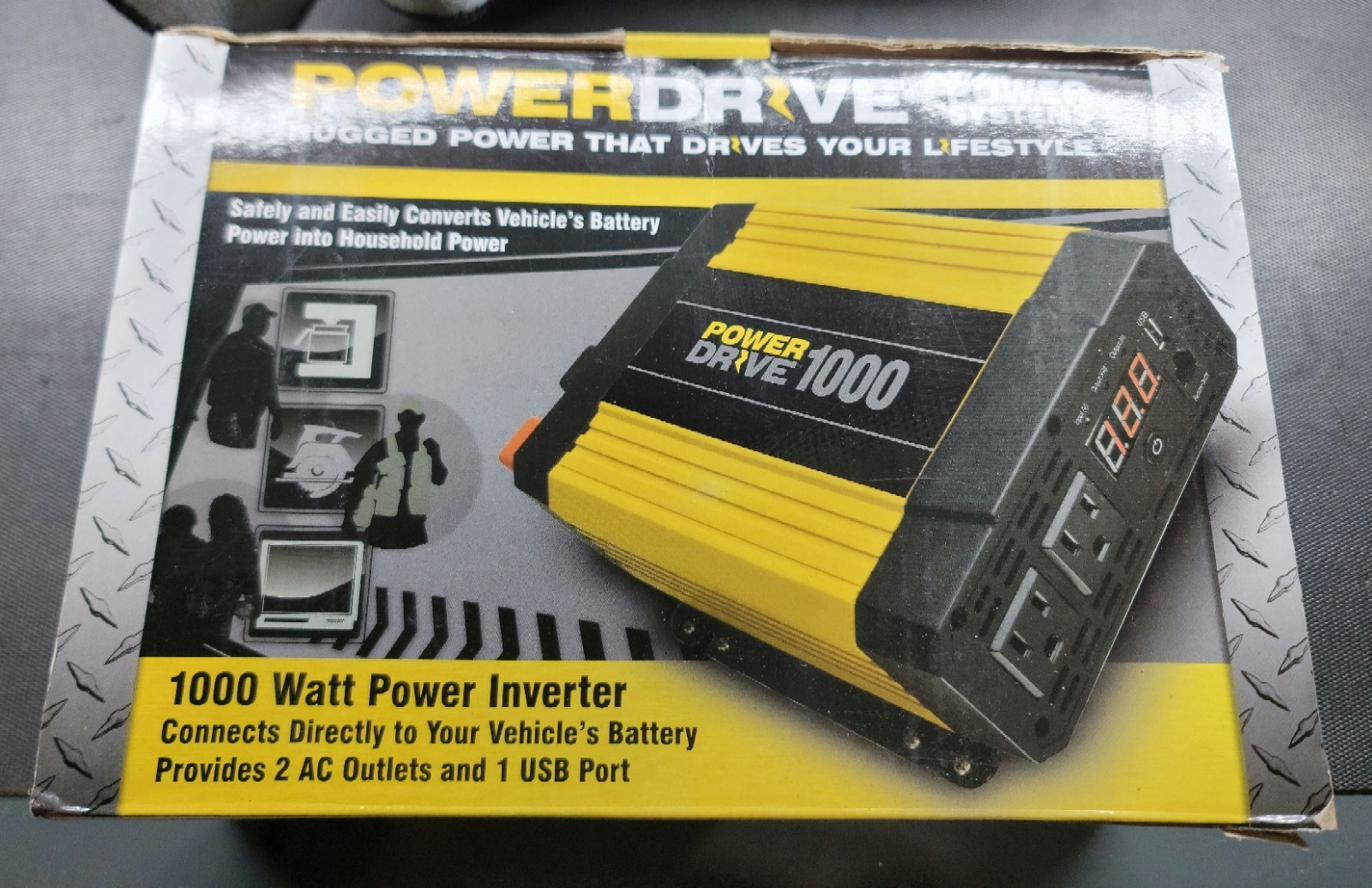 Powerdrive 1000 Watt Power Inverter