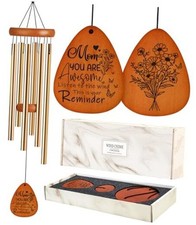 Wind Chimes, Birthday Gifts for Mom from Daughter Son, 35" Gifts for mom52