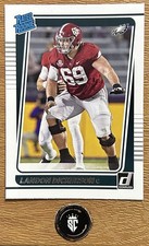 Landon Dickerson 2021 Panini Donruss Base Set Rated Rookie #305 Eagles