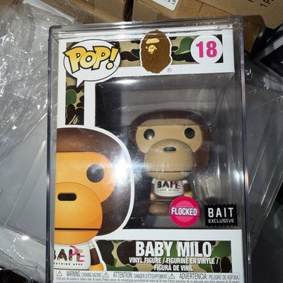 Funko Pop! Baby Milo Flocked A Bathing Ape Exclusive Flocked Variant 18