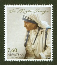 Croatia Scott# 1011, Religion - St. Teresa Canonization, VF/XF MNH, No Faults