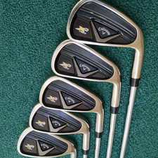 Callaway X2 HOT Pro Iron Set 5pcs 5-8,PW Dynamic Gold S200 PW S400 Flex S RH