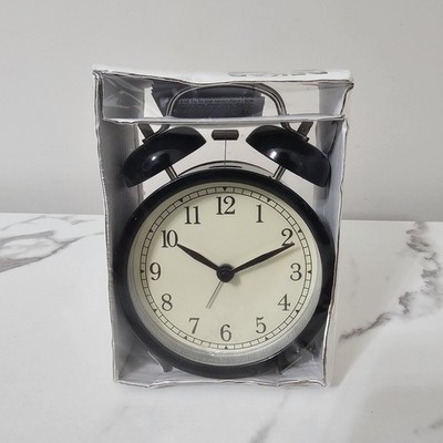 Ikea Dekad Alarm Clock Black Desk Wake Up Morning Clock
