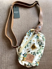 Myra "Oasis Blossoms" Cross Body/Over the Should Bag. New