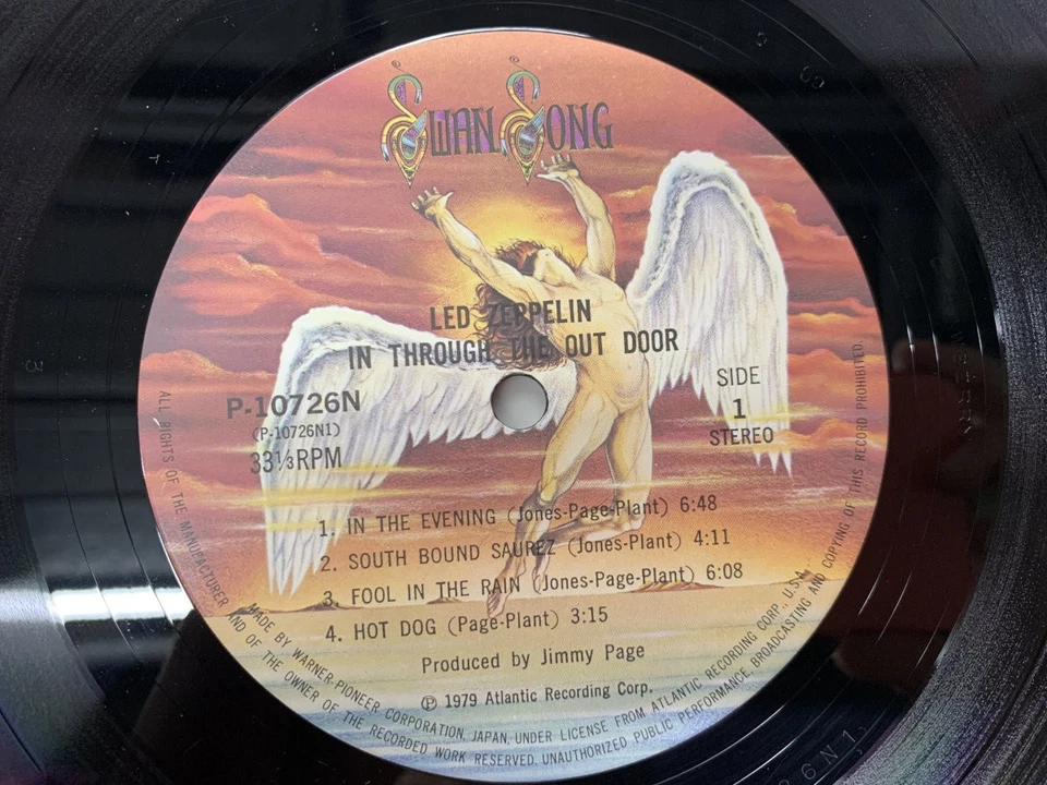 Led Zeppelin In Through The Out Door Japan LP [63688ER] - Image 2 of 2