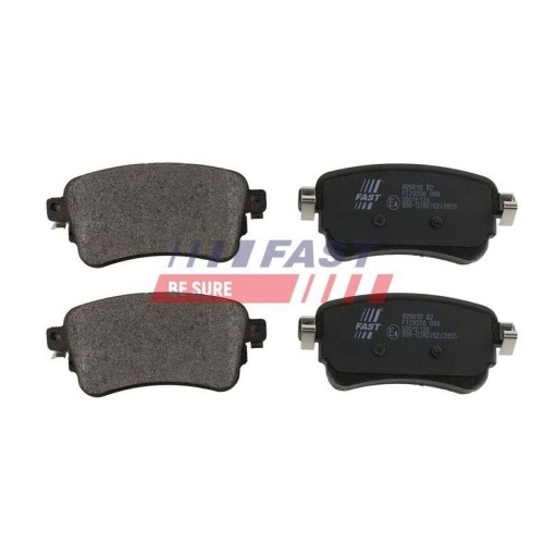 Plaquettes de frein arrière Fast FT29556 haute friction pour Fiat